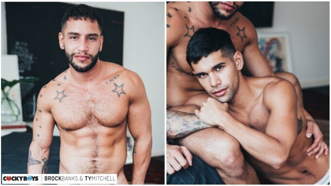Brock Banks Makes Passionate CockyBoys Debut With Ty Mitchell