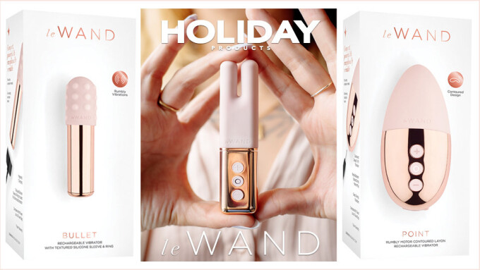 Holiday Products Now Shipping Le Wand Chrome Collection