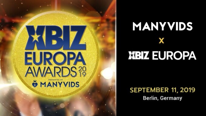 ManyVids Set to Rock XBIZ Berlin, Offers VIP Europa Awards Contest