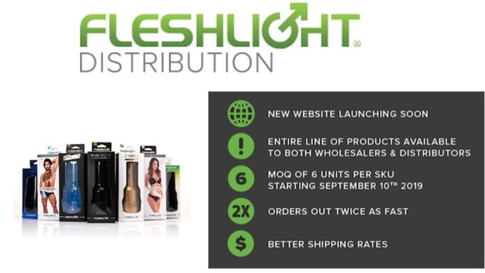 Fleshlight Distribution Announces Wholesale Changes