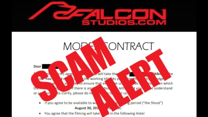 Industry Alert: Scammer Posing as Falcon Studios Recruiter