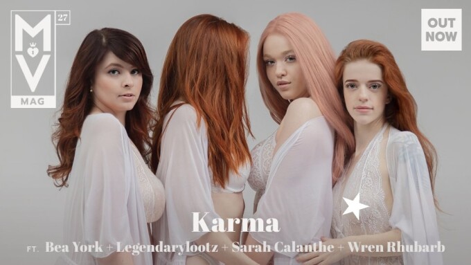 ManyVids Releases MV Mag 27, 'Karma'