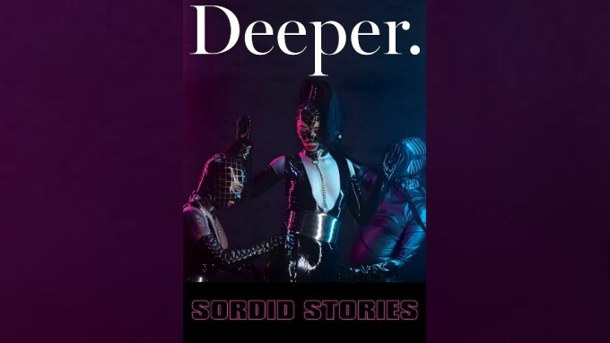 Kayden Kross Reveals 'Sordid Stories' in New Deeper Release