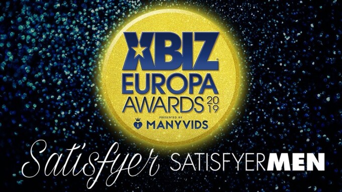 Satisfyer Signs On as XBIZ Europa Awards Registration Sponsor