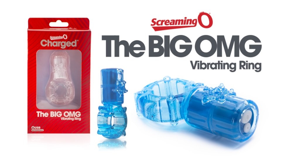 Screaming O Rolls Out Big OMG Rechargeable Vibrating Cock Ring