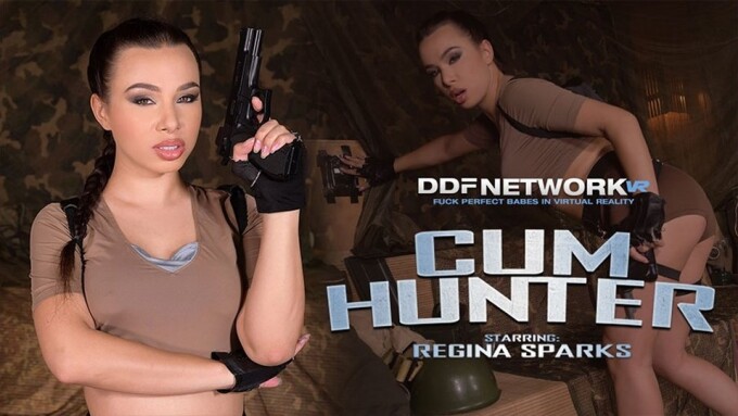 Regina Sparks Is DDFNetwork VR's 'Cum Hunter'