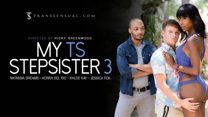 Natassia Dreams Tempts in 'My TS Stepsister 3' for TransSensual