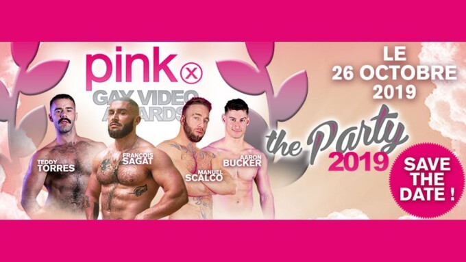 8th Annual PinkX Gay Video Awards Set for Paris Next Month