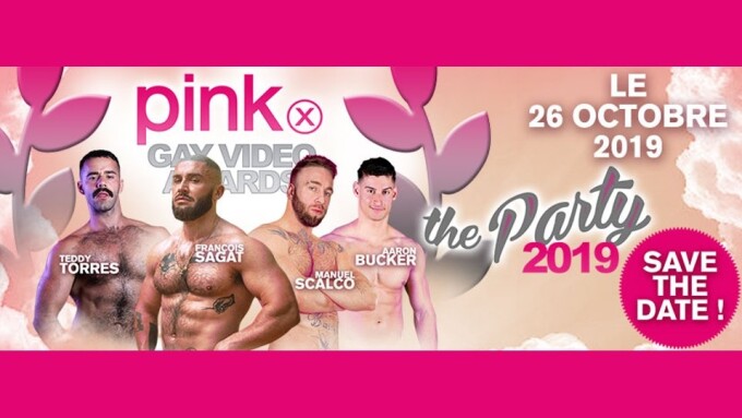 8th Annual PinkX Gay Video Awards Set for Paris Next Month