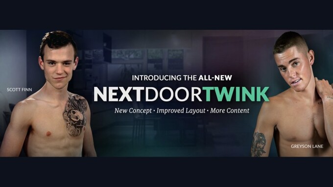 Next Door Studios Relaunches NextDoorTwink.com