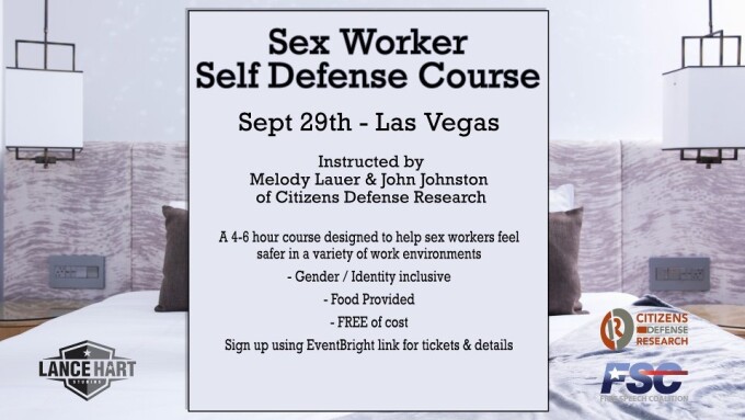 Lance Hart to Lead Self-Defense Class for Adult Biz on Sunday