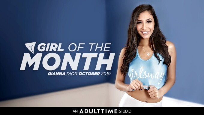 Gianna Dior Is Girlsway's 'Girl of the Month' for October