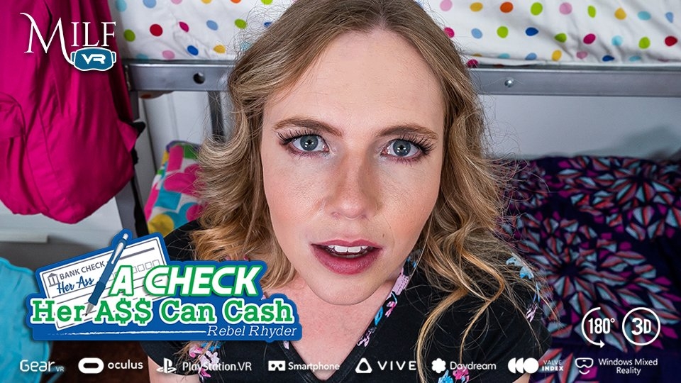 Rebel Rhyder Pays the Rent With 'A Check Her Ass Can Cash' .