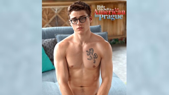 Blake Mitchell Is a Studly New 'American in Prague' for BelAmi