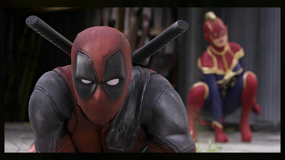 Seth Gamble Returns as Deadpool in Wicked's 'Captain Marvel XXX'