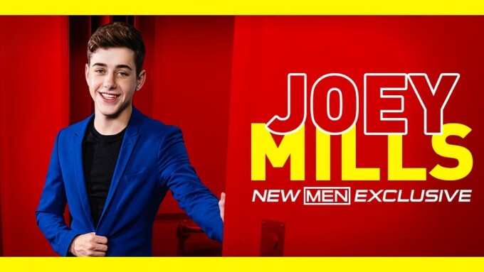 Twink Star Joey Mills Inks Exclusive Pact With Men.com