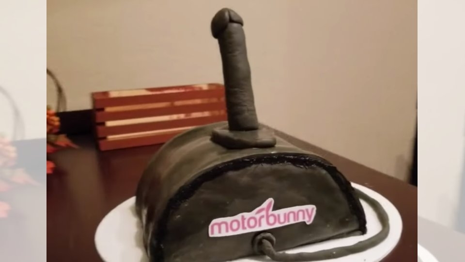 Britney Amber Tributes 'The Motorbunny Club' With Baked Goods