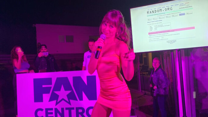 FanCentro Gives Away Lambo During Raucous House Party