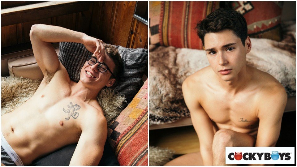 Blake Mitchell Makes Love to Real-Life Boyfriend for CockyBoys