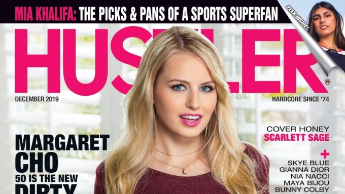 Scarlett Sage Lands Cover of November Issue of Hustler