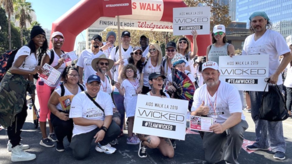 Team Wicked Raises $18K at 2019 AIDS Walk LA