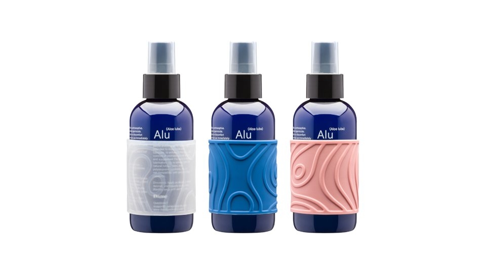 Entrenue Now Shipping Dame Products' Alu Lube, Grip Sleeve