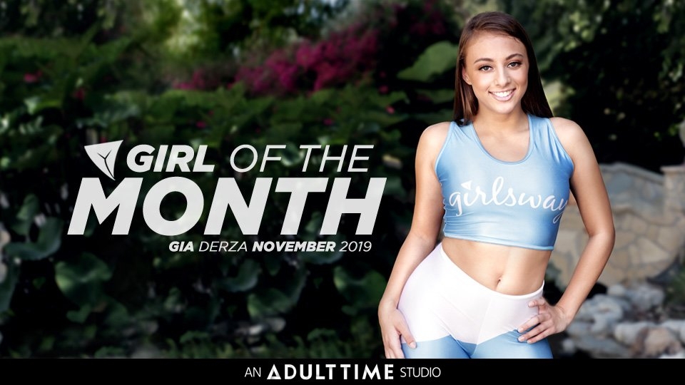 Gia Derza is Girlsway's 'Girl of the Month' for November