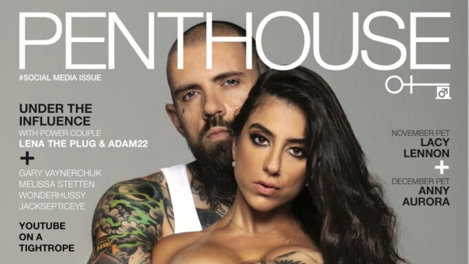 Lena the Plug Covers Penthouse 'Social Media' Issue