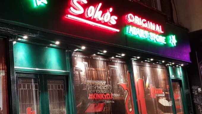 Doc Johnson Partners With Soho's Original Adult Store in London