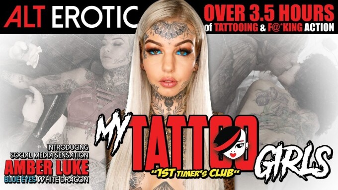 AltErotic Launches DVD Line With Amber Luke in 'My Tattoo Girls'