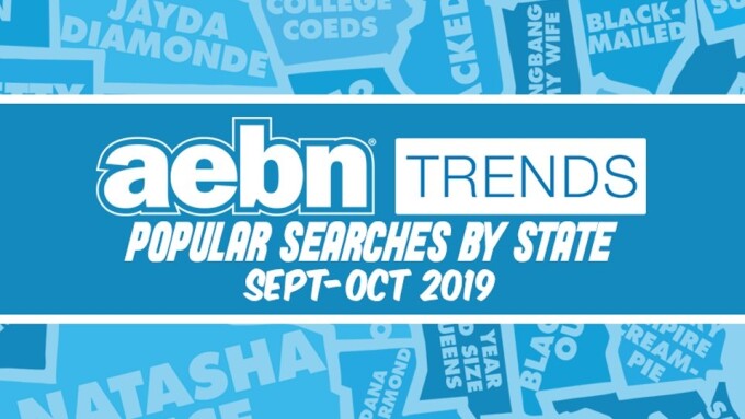 AEBN Reveals Popular Searches by State for September, October