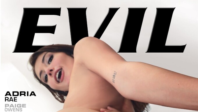 Adria Ray Graces Cover of 'Anal Stars' for Evil Angel