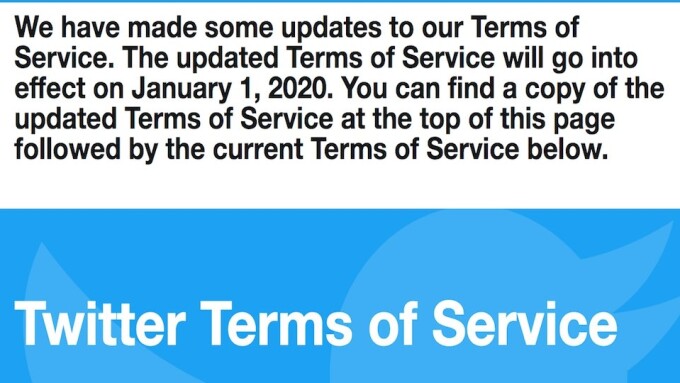 Twitter's New Terms of Service, Effective January, Reserves Right to Shadowban