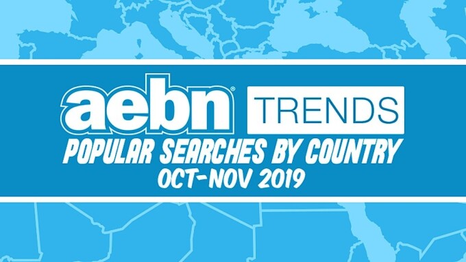 AEBN Reveals Popular Searches by Country for October, November