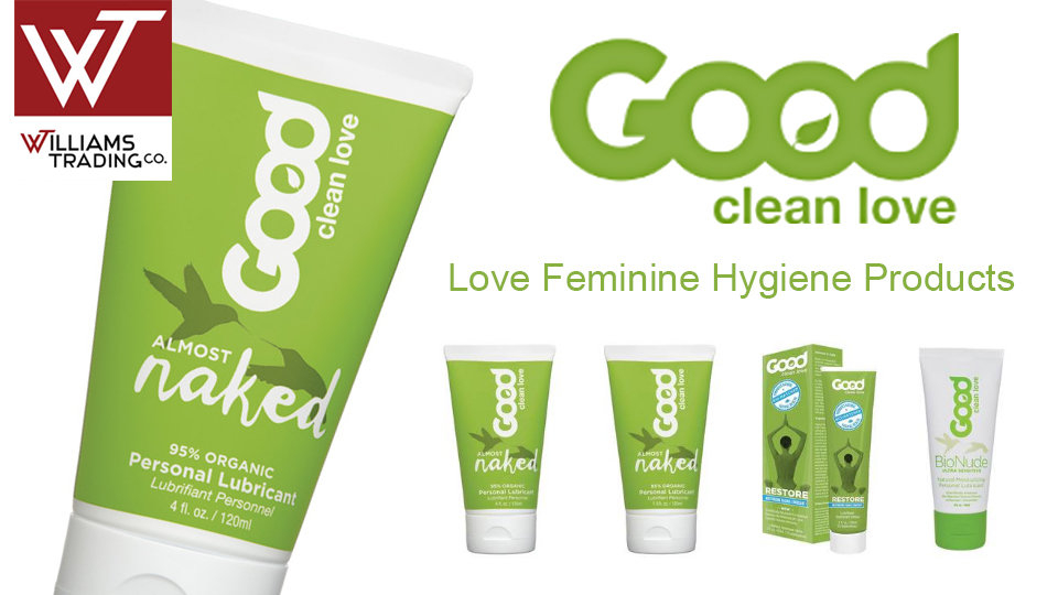 Williams Trading Adds 'Good Clean Love' Intimate Cosmetics