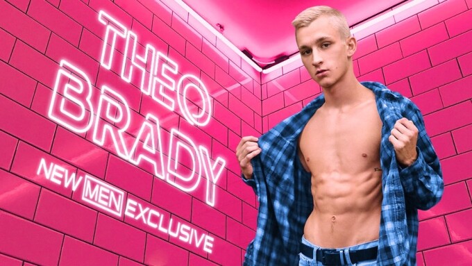 Newcomer Theo Brady Is Newest Men.com Exclusive Stud