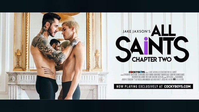 Dean Monroe, Sean Ford Heat Up 'All Saints' Mythology for CockyBoys