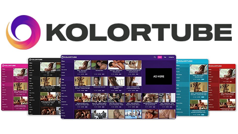 WP-Script Releases Newest Adult WordPress Tube Site Theme, KolorTube