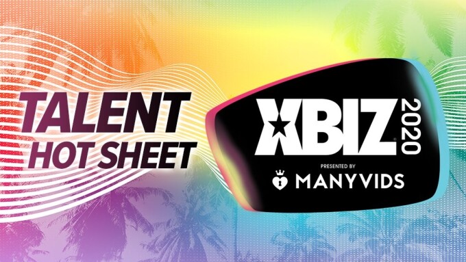 Talent: Your XBIZ 2020 Hot Sheet