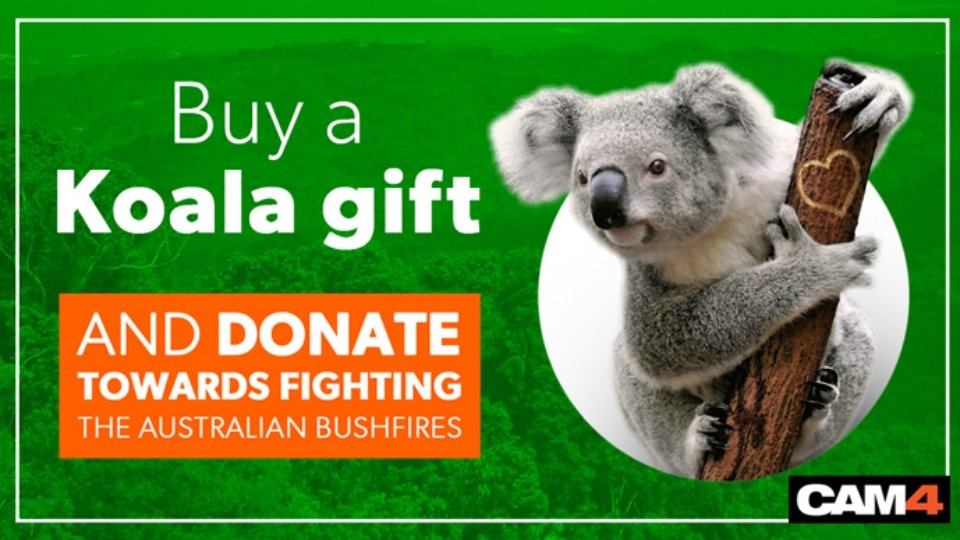 CAM4 Fundraiser to Help Fight the Australian Bushfires