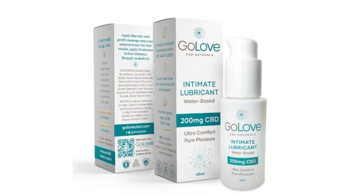 GoLove CBD Naturals Introduces Doctor-Formulated Water-Based CBD Intimate Lubricant