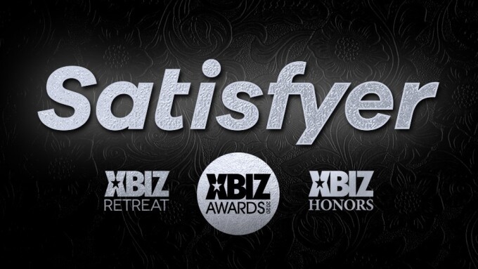 Satisfyer Enlists as XBIZ Honors Presenting Sponsor, XBIZ Awards Registration Sponsor