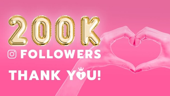 ManyVids Reaches 200K Instagram Followers