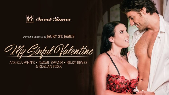 Angela White Sizzles in 'My Sinful Valentine' for Sweet Sinner