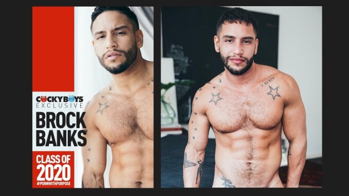 Brock Banks Touts 'Porn With a Purpose,' Inks With CockyBoys