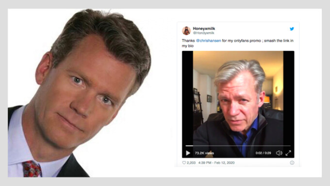 Clip Artist Hires 'To Catch a Predator' Star Chris Hansen to Promote Her OnlyFans