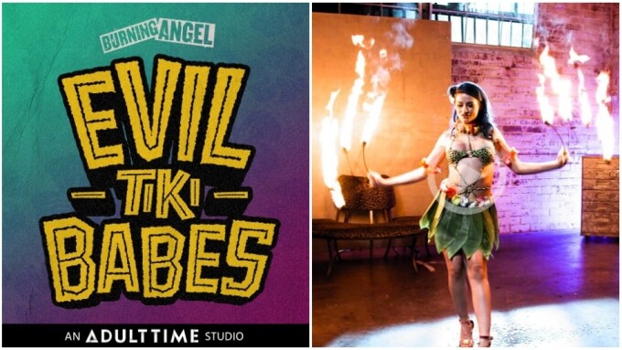 Burning Angel Explores the Erotic Secrets of 'Evil Tiki Babes'