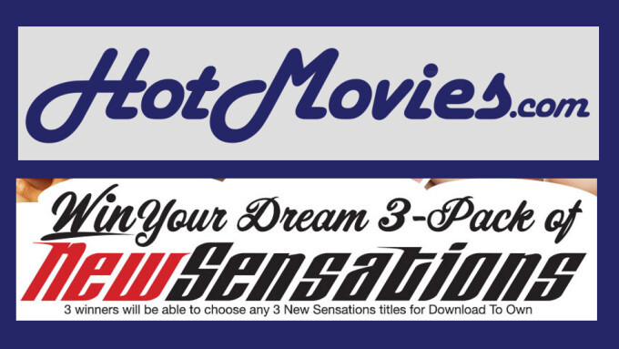 HotMovies, New Sensations Team Up For Dream-Pack Contest