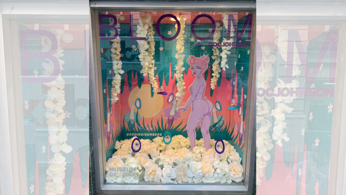 Doc Johnson's 'Bloom' Featured in Museum of Sex Window Display