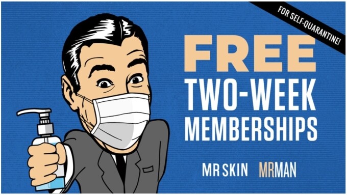 Mr. Skin, Mr. Man Offering Free Two-Week Memberships